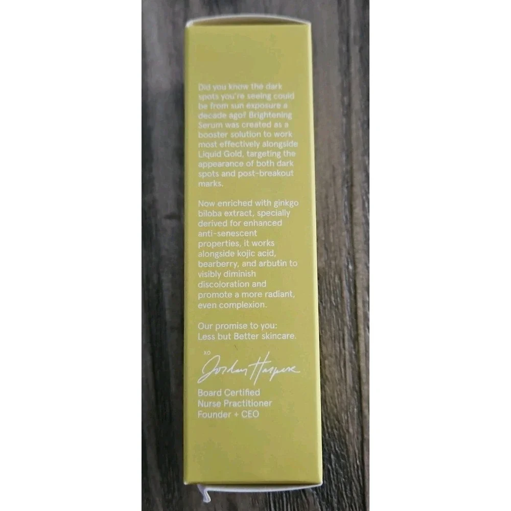 Barefaced new brightening